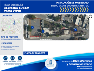 Rescate de área de la plaza que pertenece al DIF, Vicente Guerrero 3 Sector