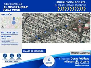 Rehabilitación de camellones, Los Morales 2 Sector