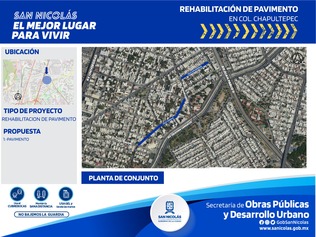 Pavimentación de las calles Candela y Golondrina