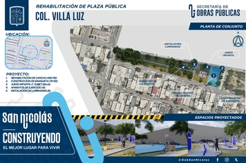 Folio 04. Terminación de plaza Villa Luz
