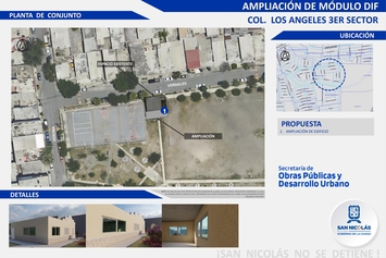 Ampliación del Centro Comunitario en Los Ángeles 3er. sec.