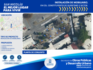 Área deportiva, Constituyentes de Querétaro 2 Sec.