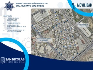 Folio 59. Rehabilitación de señalamiento vial y construcción de cancha