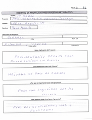 Pavimentación de Calle Córcega. 