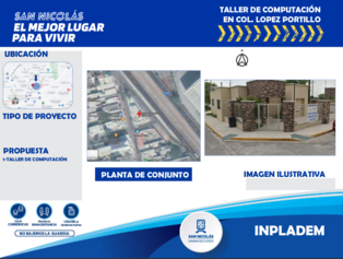 Talleres Jovenes y  Niños, Jose Lopez Portillo
