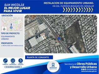 Rehabilitación de la lateral de las vías, Floridos Bosques del Nogalar