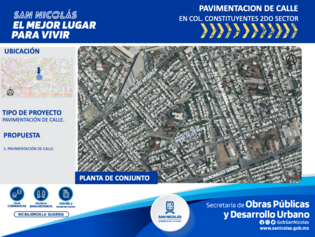 Pavimentar la calle Rafael de los Ríos, Constituyentes de Querétaro. 2 sec.