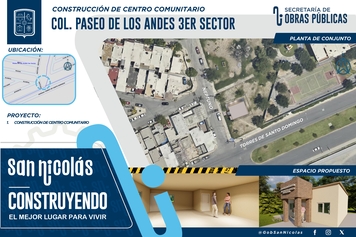Folio 42. Construcción de Centro Comunitario 
