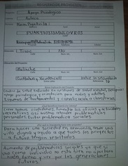 Apoyo psicológico, Azteca