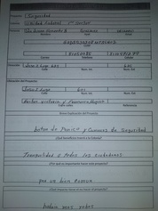 Cámaras de seguridad y botón de pánico, Unidad Laboral 1 Sector