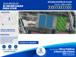 Rehabilitación de Plaza, Peña Guerra