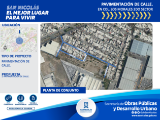 Rehabilitación de Pavimento, Los Morales 2 sec.