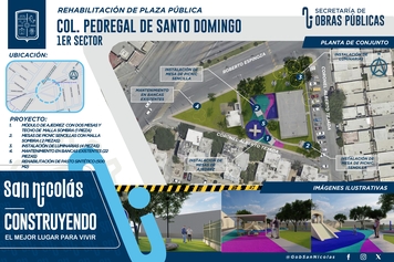 Folio 47. Modernización de espacio público de Roberto Espinoza entre Diego Díaz de Berlanga y Adalberto Tejeda