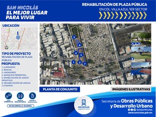 Pavimentación - Mejora de plaza