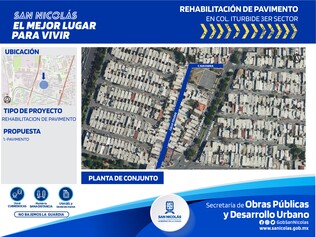 Mejoras para el 3er. Sector, Fraccionamiento Iturbide
