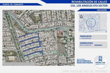 Repavimentación los Ángeles 4° sector. 