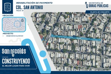 No. 47 Pavimentación de calle 