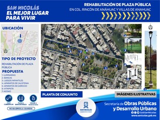 Rehabilitación de Plaza. (Integral)
