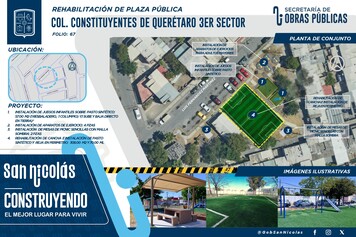 No. 67 Remodelación de plaza