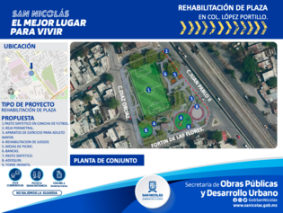 Rehabilitación de Plaza, Lopez Portillo