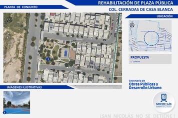 Renovación del parque y conexión de cámaras de seguridad al C4.